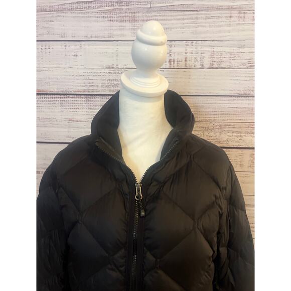 Women's Eddie Bauer down jacket Black Size Small - Picture 3 of 12